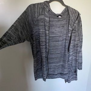 Torrid long sleeve hoodie zip up